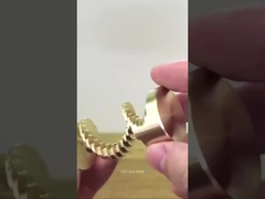 Μεταλλικά προϊόντα Επεξεργασμένα εξαρτήματα ακριβείας HRC22 Δυσκαρδία Αντίσταση στην φθορά