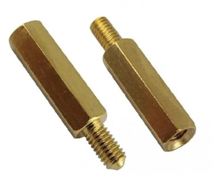 M3 X 8 + 6mm Hex Brass Standoff Screw για PCB Spacer Πρότυπο ANSI