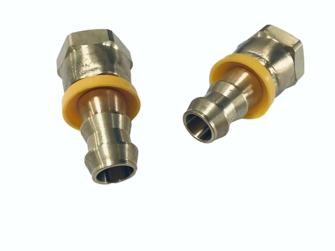 1/2 Female Npsm Thread-1/2 Put-on Hardware Fastener Fittings CNC Mchining Hose Barb Brass Fittings Ειδικές συσκευές στερεώσεων