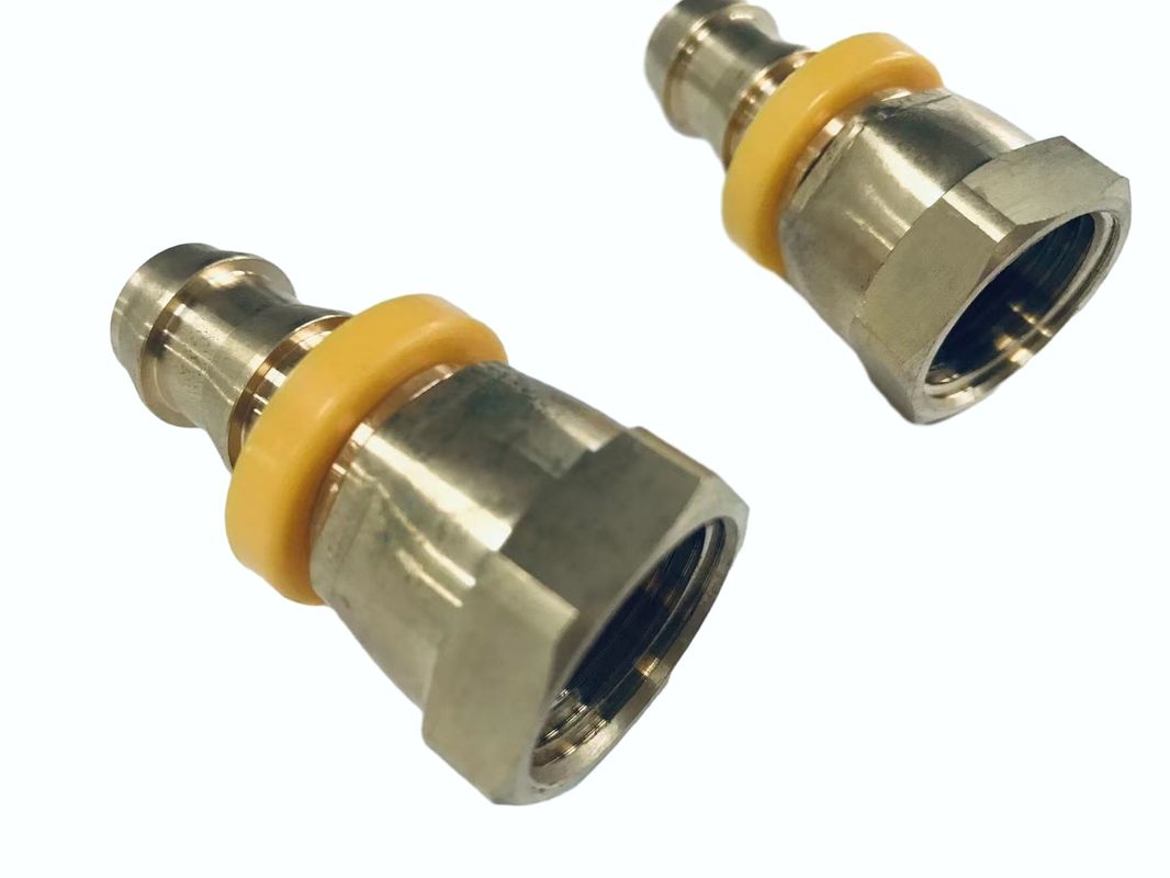 1/2 Female Npsm Thread-1/2 Put-on Hardware Fastener Fittings CNC Mchining Hose Barb Brass Fittings Ειδικές συσκευές στερεώσεων