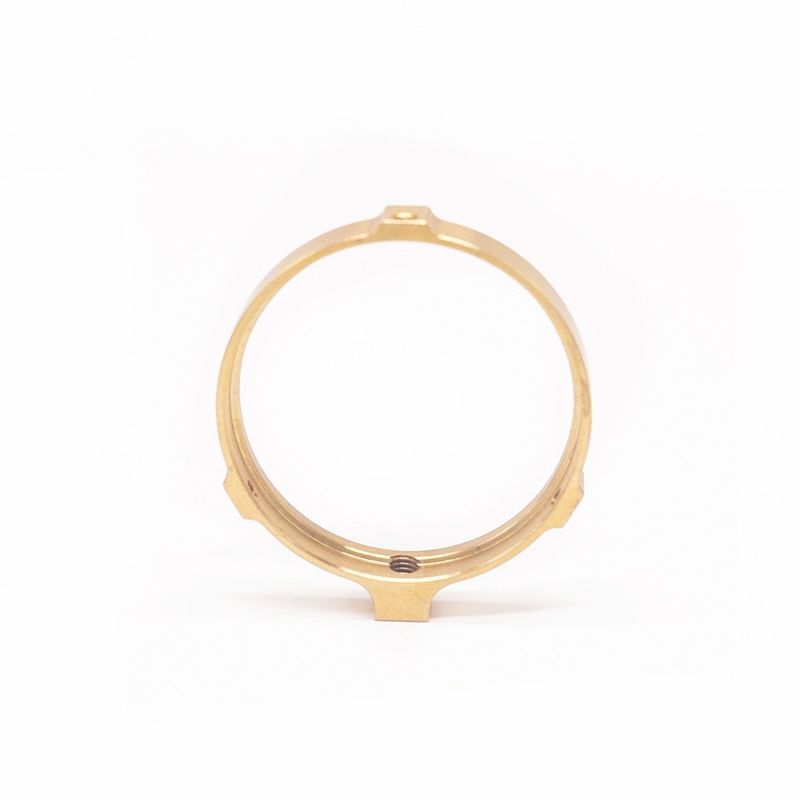 Επαγγελματίας κατασκευαστής Custom CNC Brass Ring Precision Watch Tools OEM CNC Milling Female Thread Brass Ring